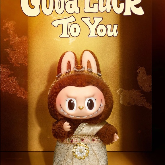 THAILAND EXCLUSIVE! Good Luck to you Labubu plush pendant - Picture 5 of 5